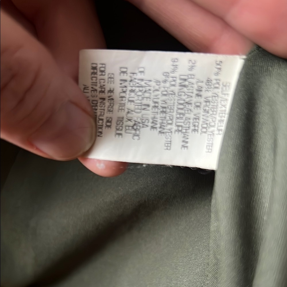 Theory  Women's Olive Blazer - Picture 6 of 13
